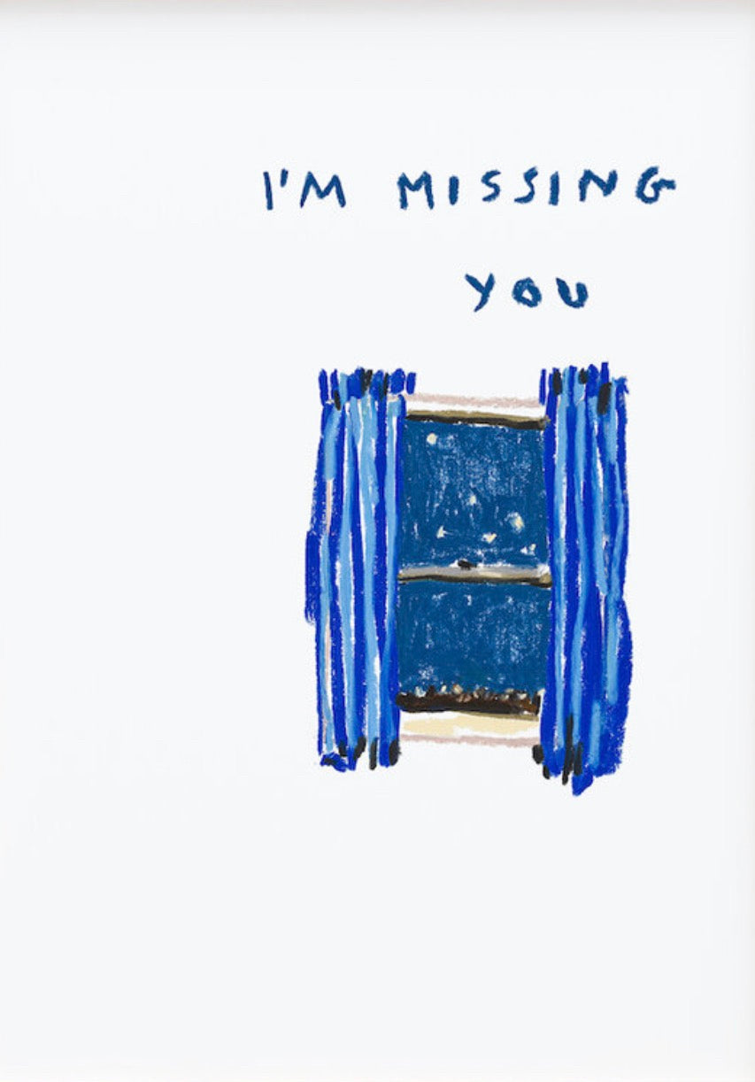 Lucy Mahon, 'I'm Missing You (blue)'  2021