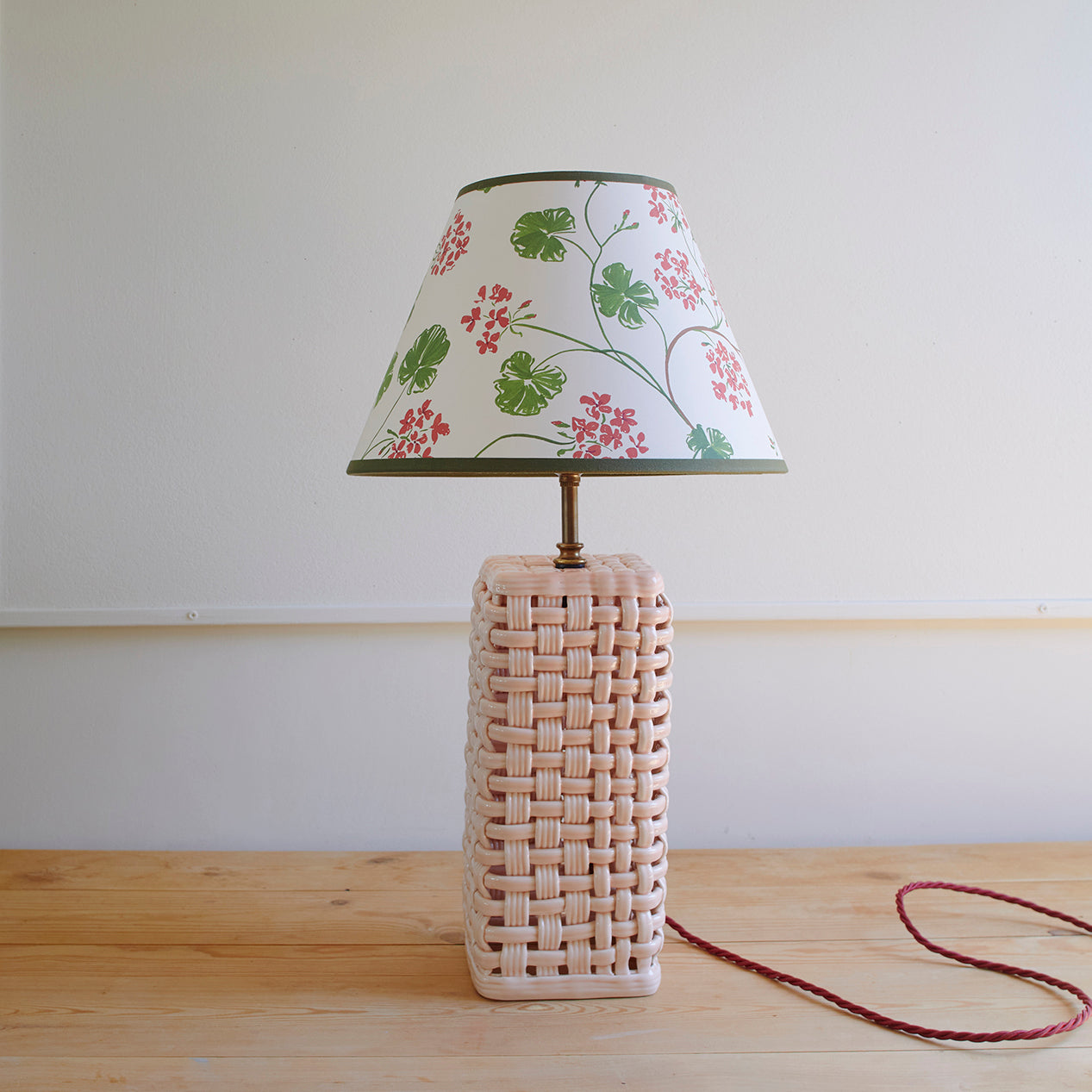 Sophie Harpley, 'Geranium Lampshade (classic shape)'