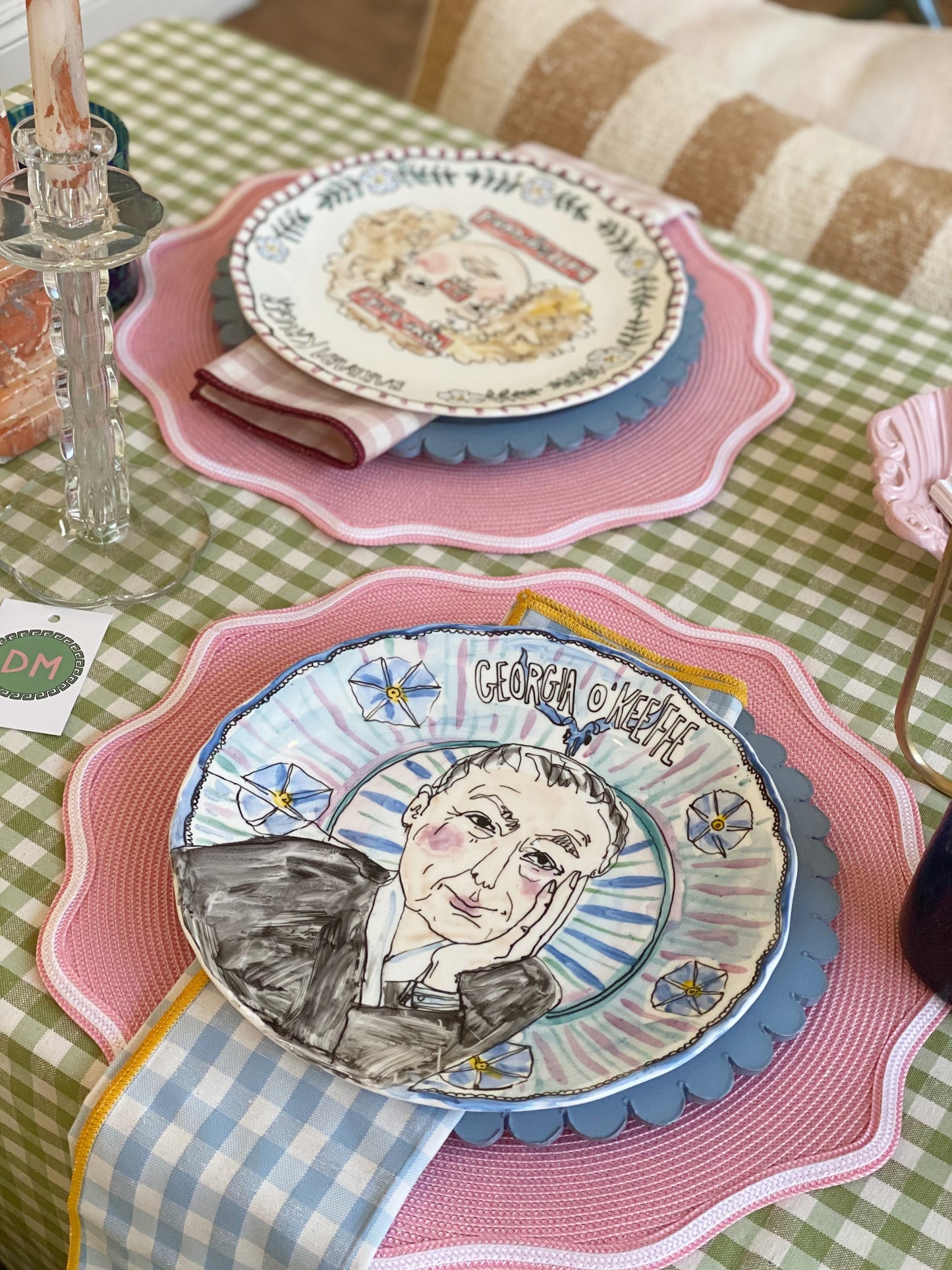 Josephine Dessine, 'Artist Plates' 2022