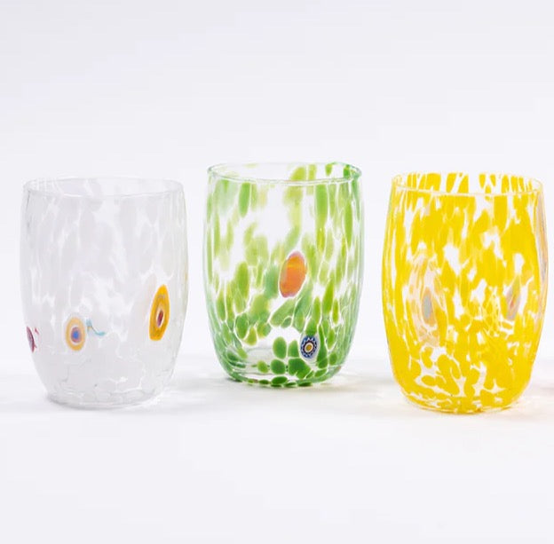 Murano Tumbler in Yellow