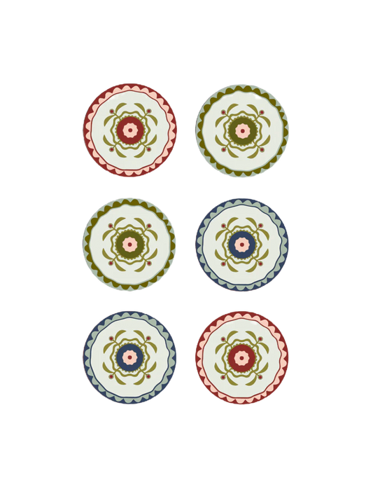 Balu London, ‘Set of Six Patchwork Coasters’