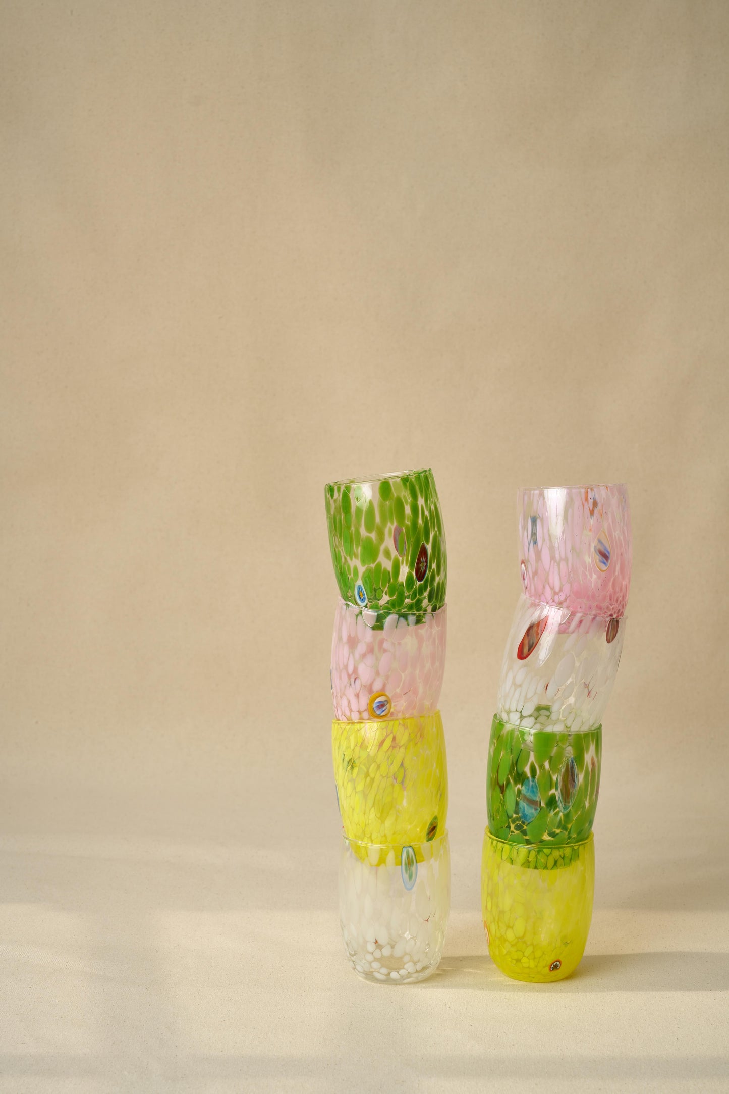 Murano Tumbler in Yellow