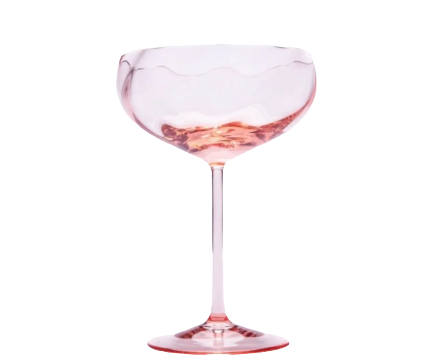 Marla and Primrose, 'Pink Champagne Coupe'