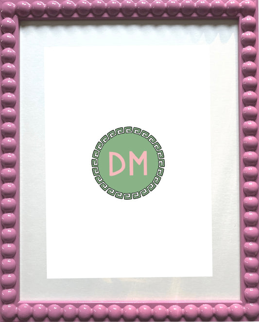 Pink Bubble Frame