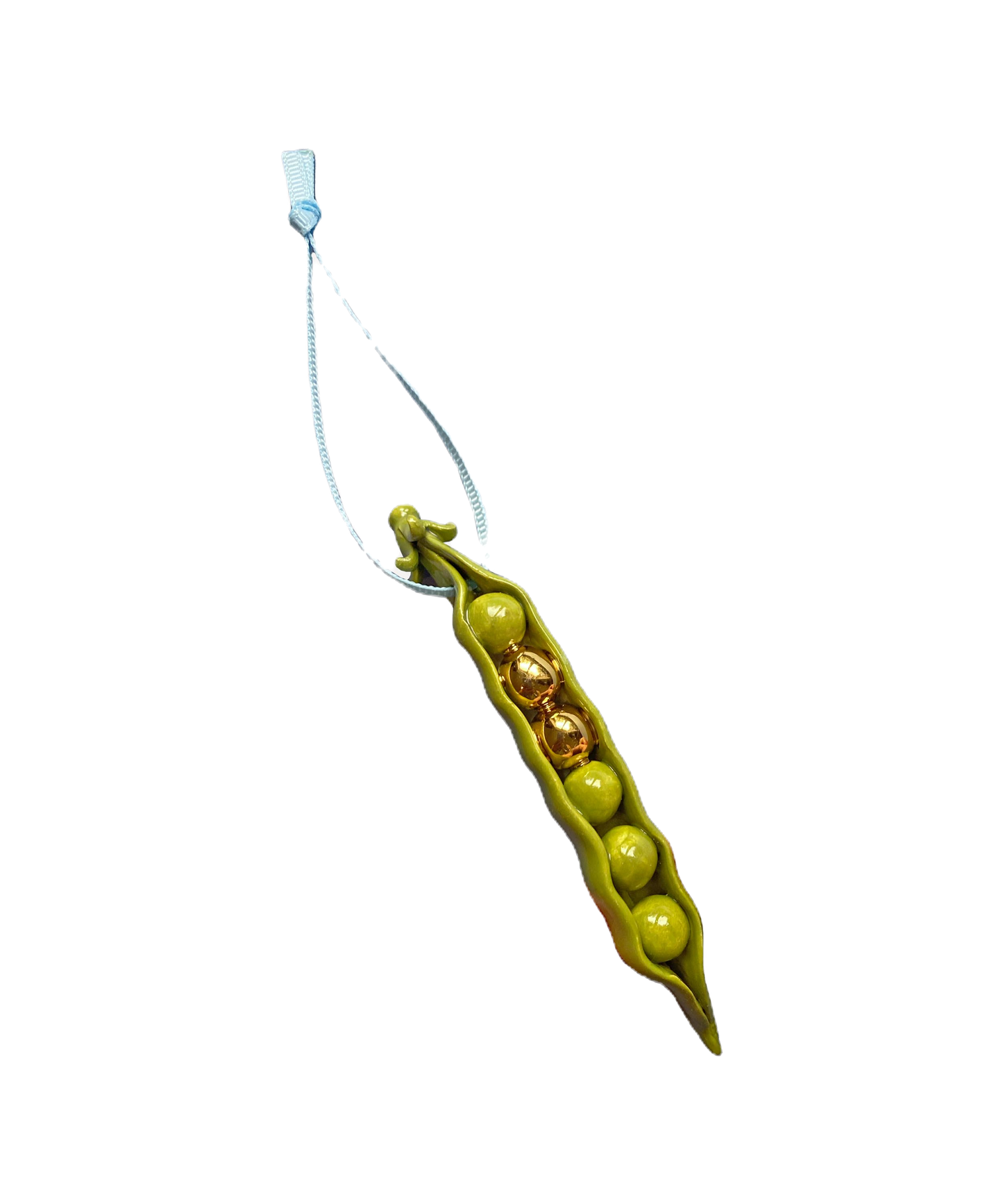 Minnie Mae-Stott, 'Two Gold Peas in a Pod Decoration'