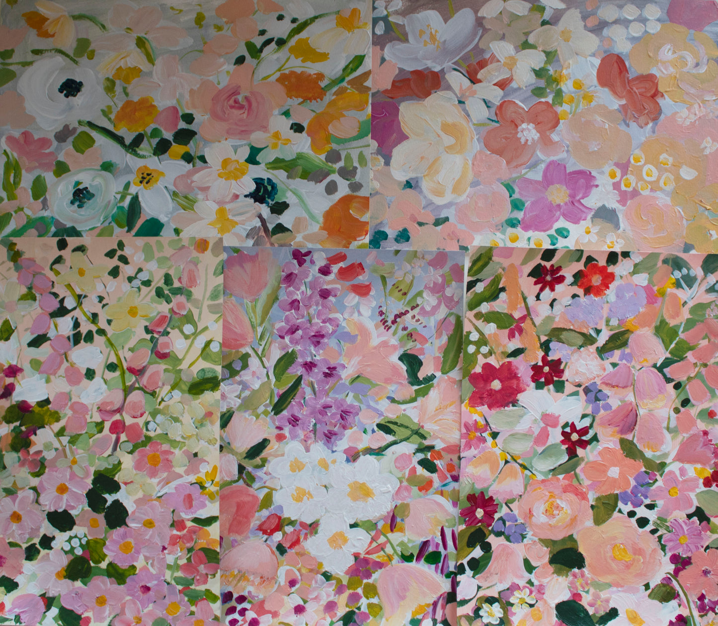 Laura Gee, 'Joyful Spring Flowers' 2024