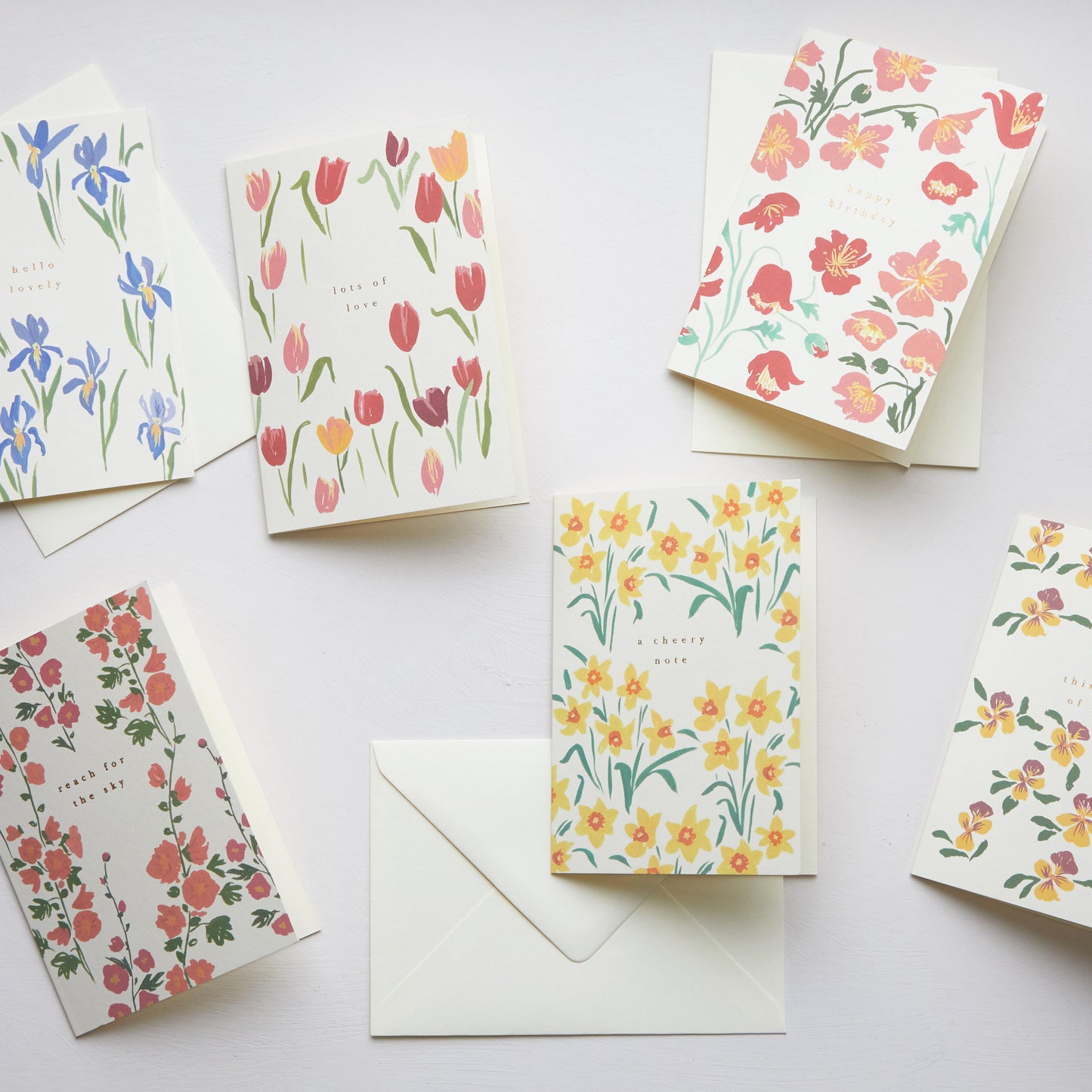 Sophie Harpley, 'The Language of Flowers, set of 10 cards'