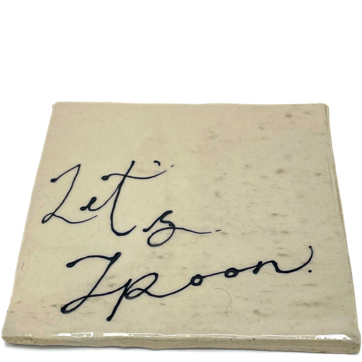 L&Clay Let's Spoon Coaster