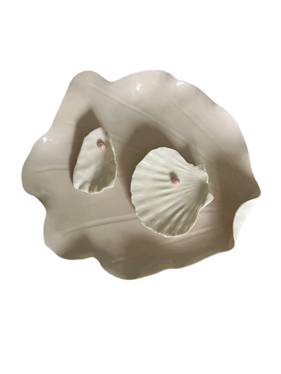 Joanna Ling x Domenica Marland, A Pair of Pink Oyster Shells