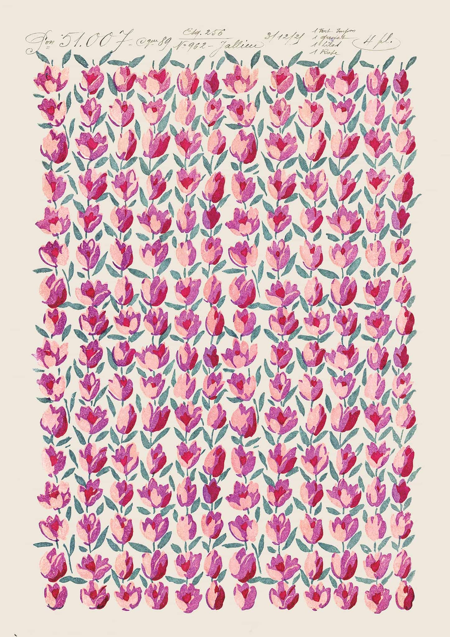 Print Sisters No.014 Tulip Kisses Archive Print