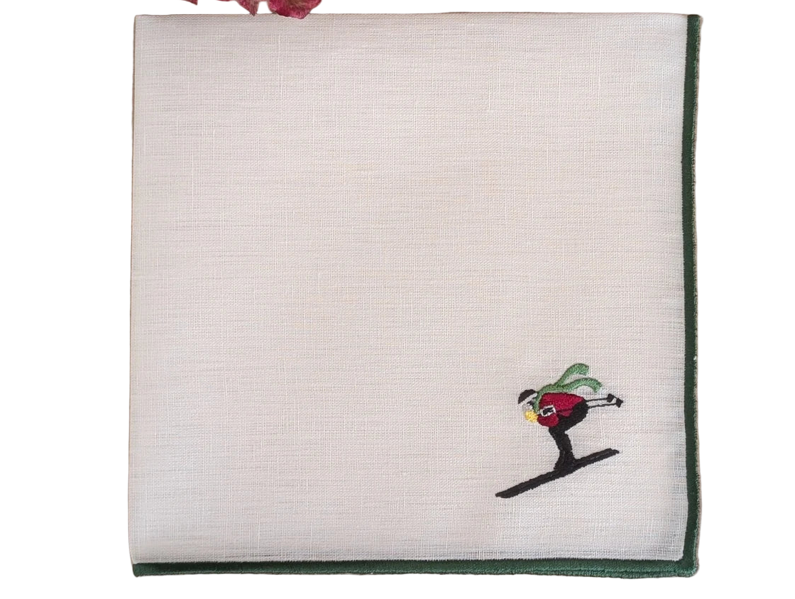 Petit Menage, Baqueria Ski Napkins set of six