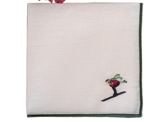 Petit Menage, Baqueria Ski Napkins set of six