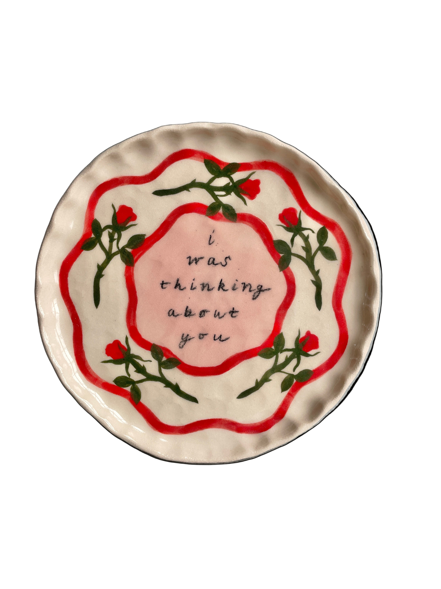 Ruth Wilde, 'Thinking about you' ceramic