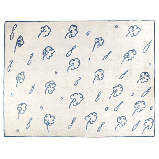 Sparrow and Grass, 'Alpine Rug (Reversible)'