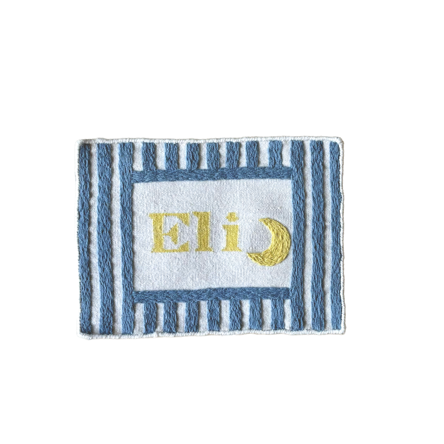 Sparrow and Grass, 'The Striped Embroideries Collection'