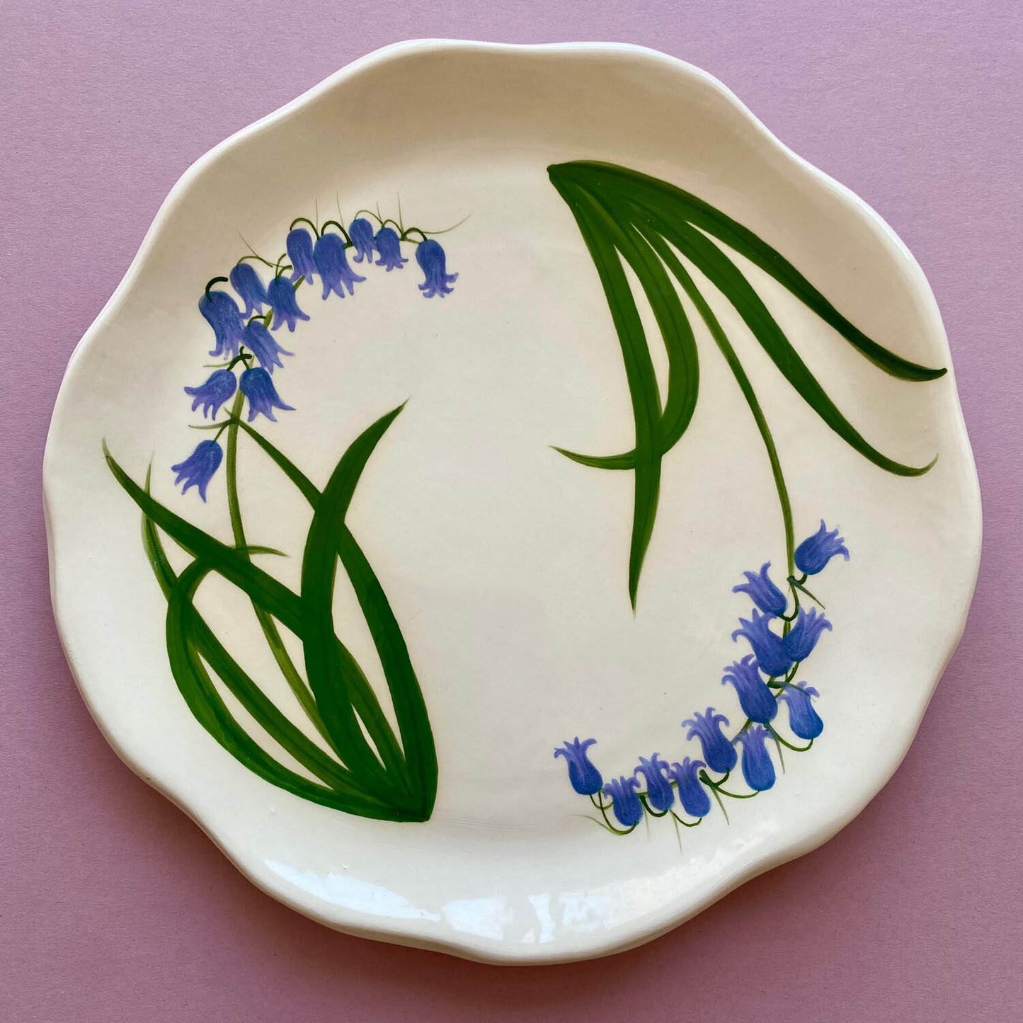 Minnie Mae-Stott, Bluebell Side Plate