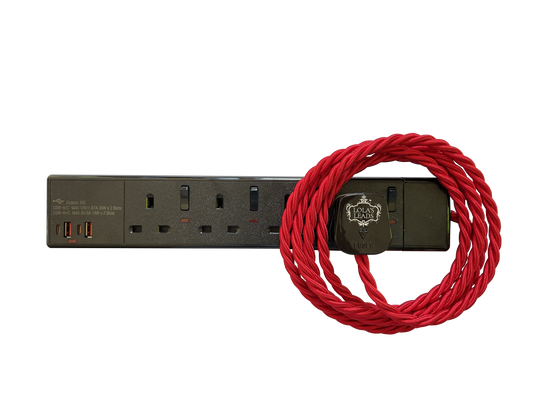 Lola's Leads  Black USB 2A+2C 4g