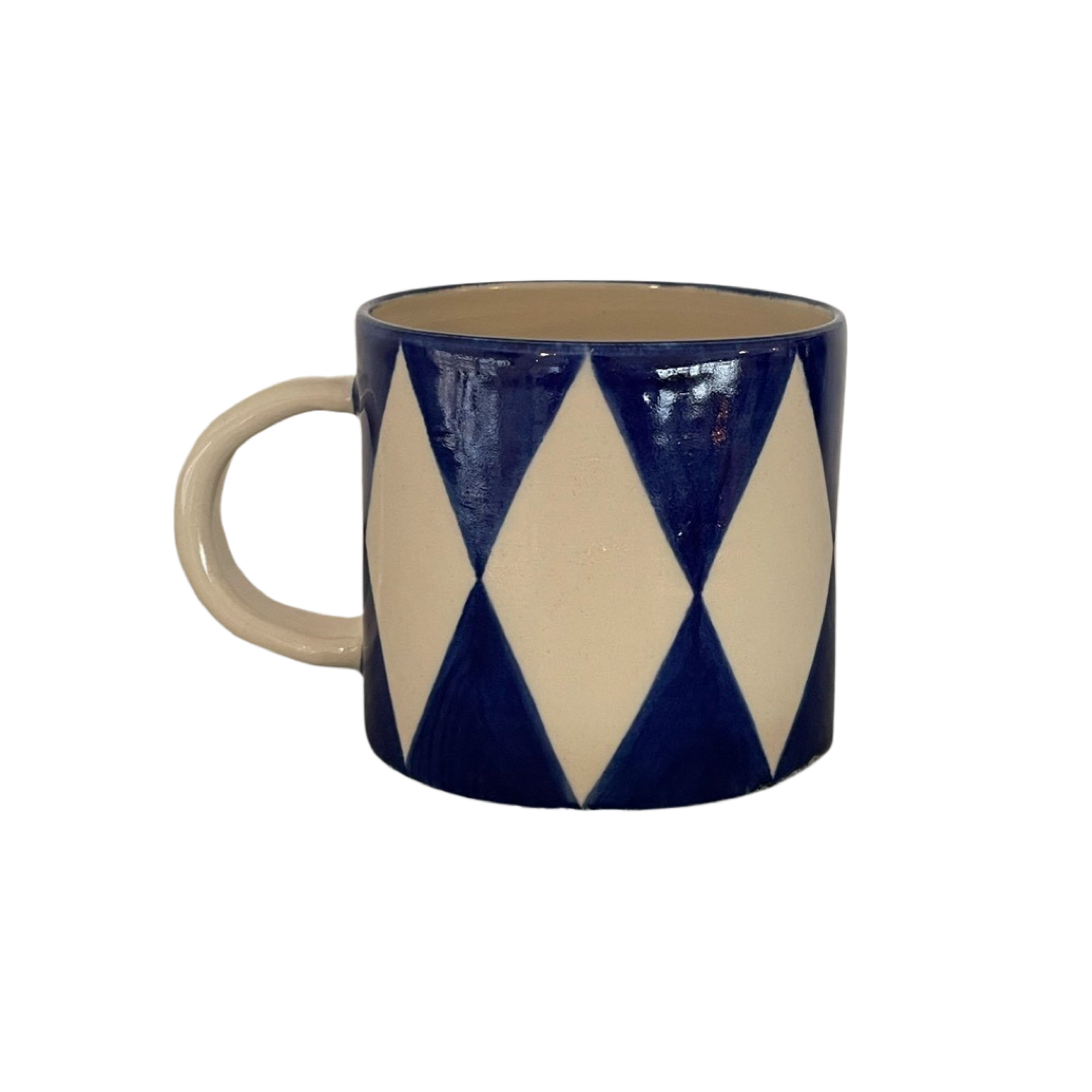 Paige Mitchell, Circus Mug - Blue