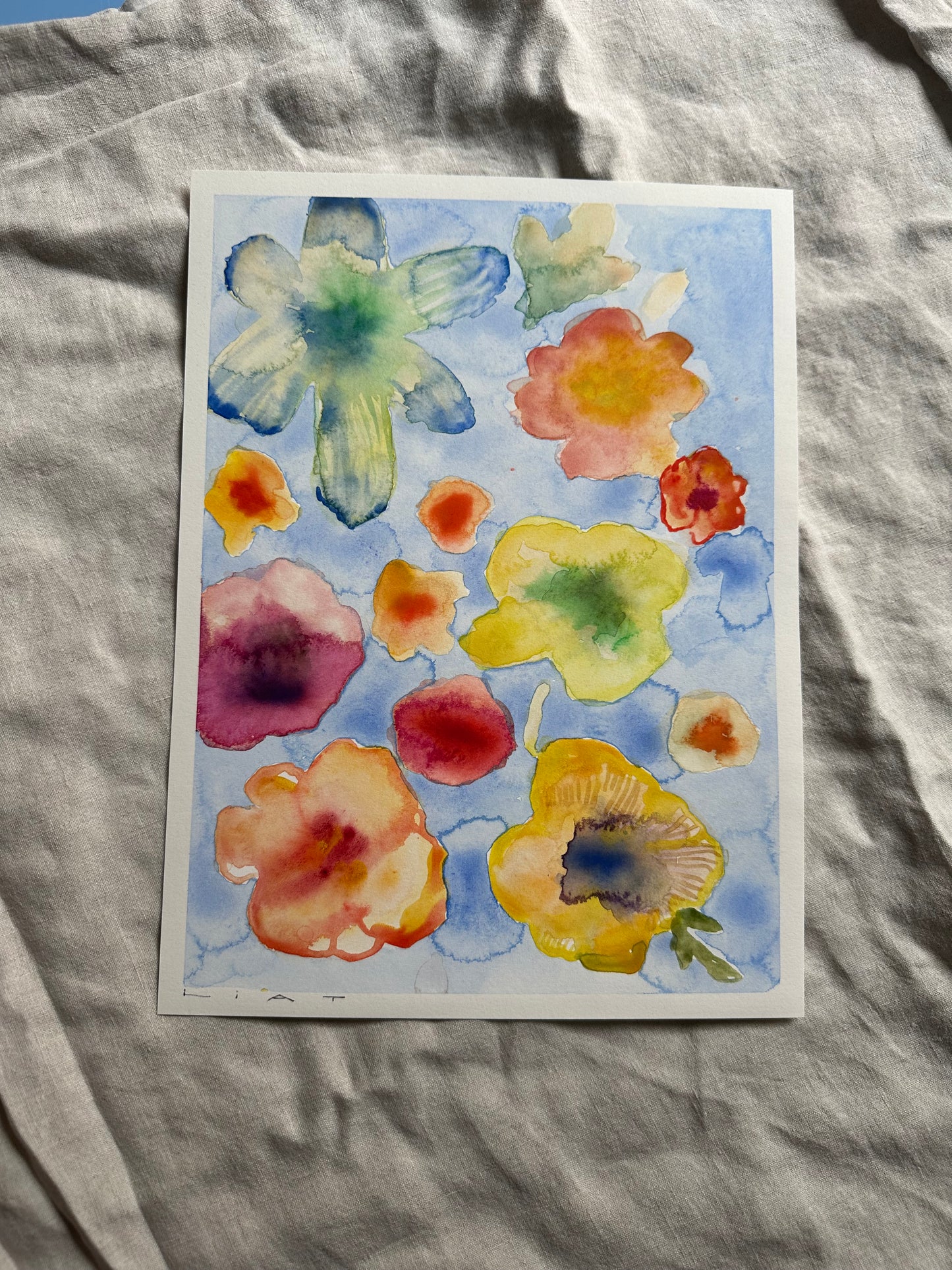 Liat Greenberg, 'Floating Flowers'