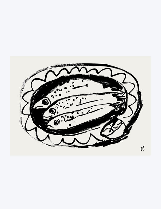 Olivia Sewell, 'Three Sardines'