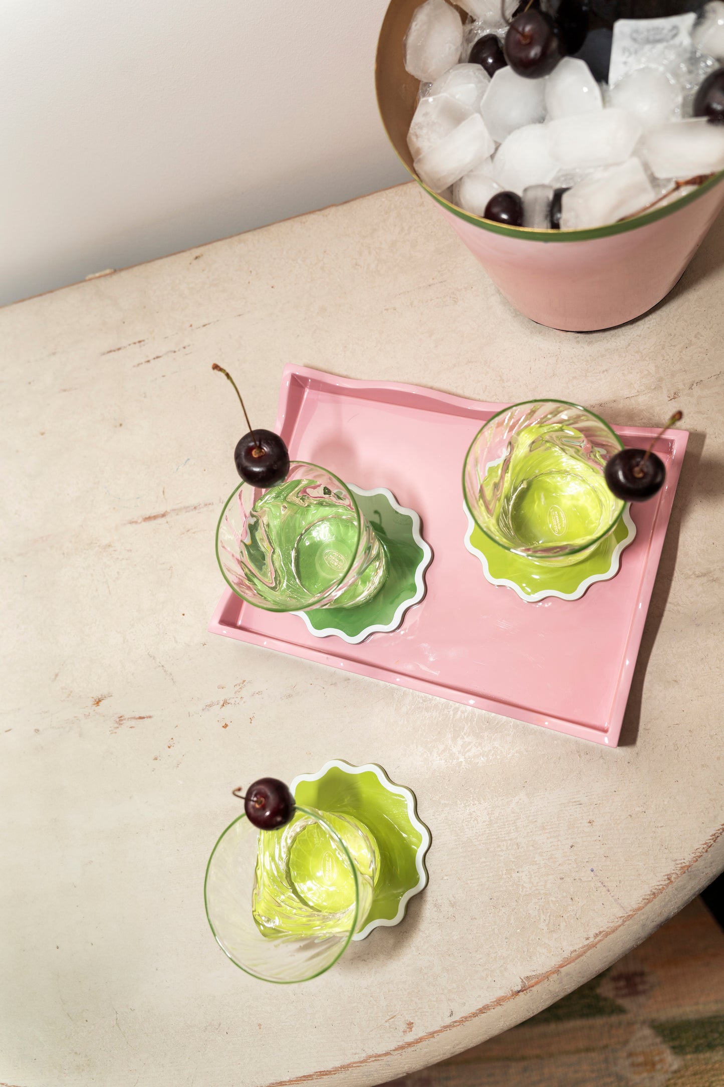 The Mini Allegra Tray Pink