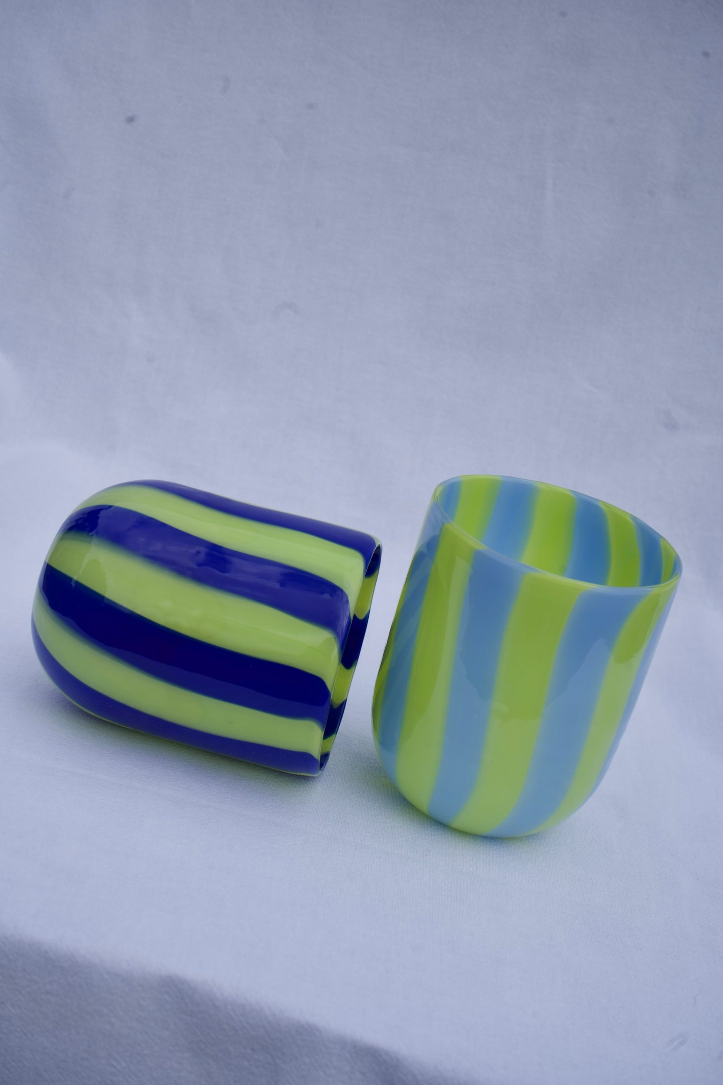 The Maxi Tumbler in Green and Blue