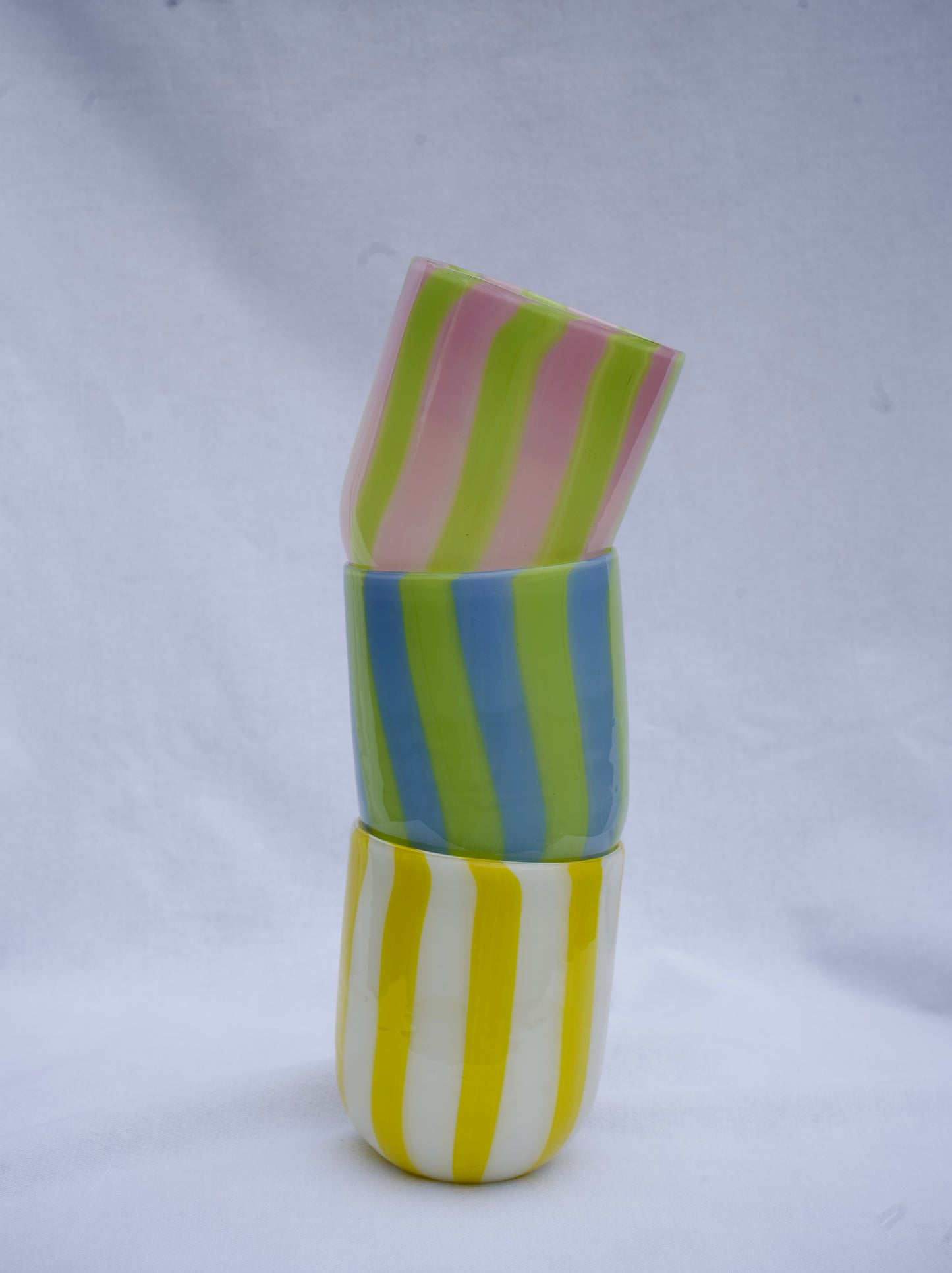 The Maxi Tumbler in Green and Pink
