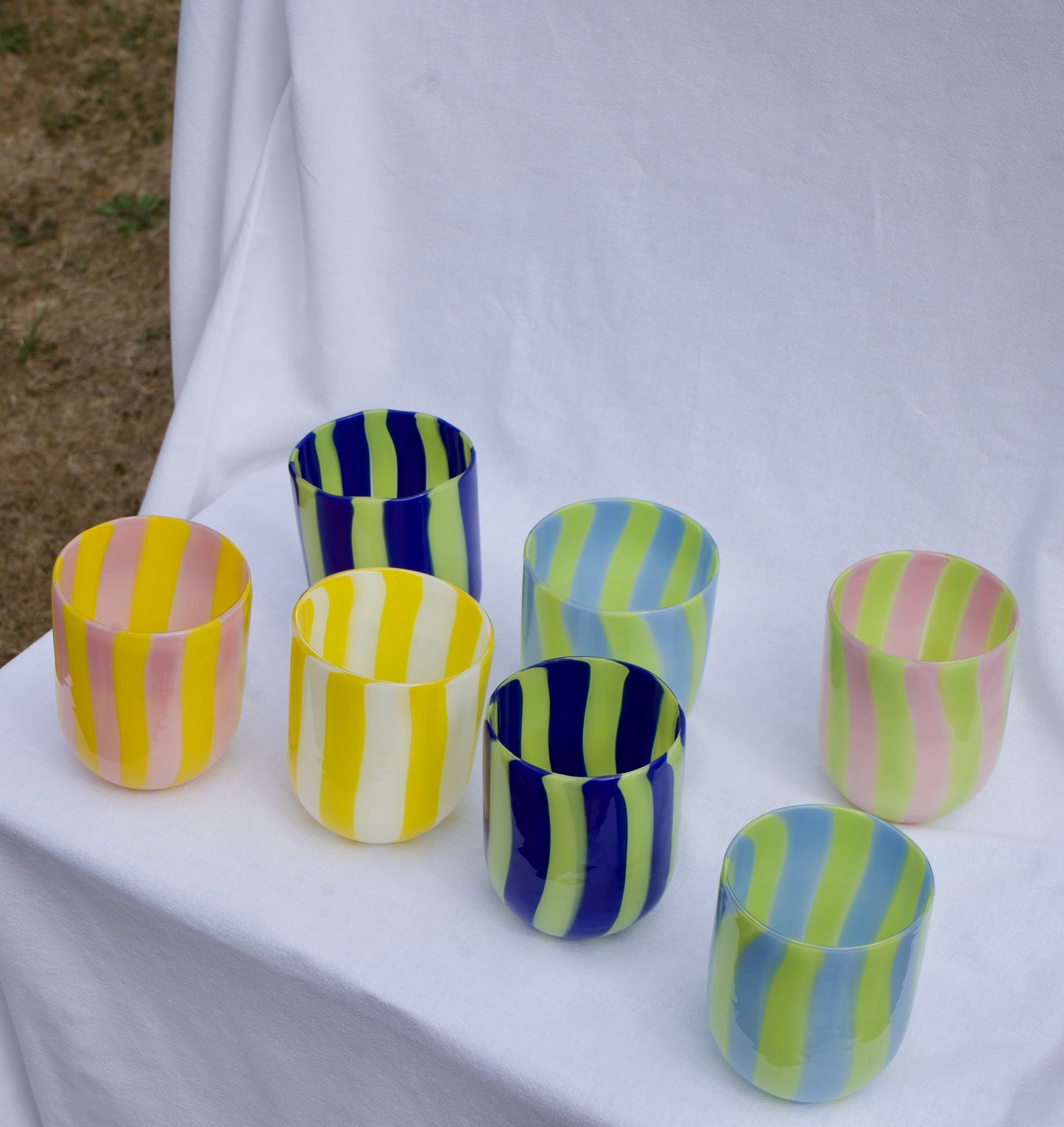 The Maxi Tumbler in Green and Pink