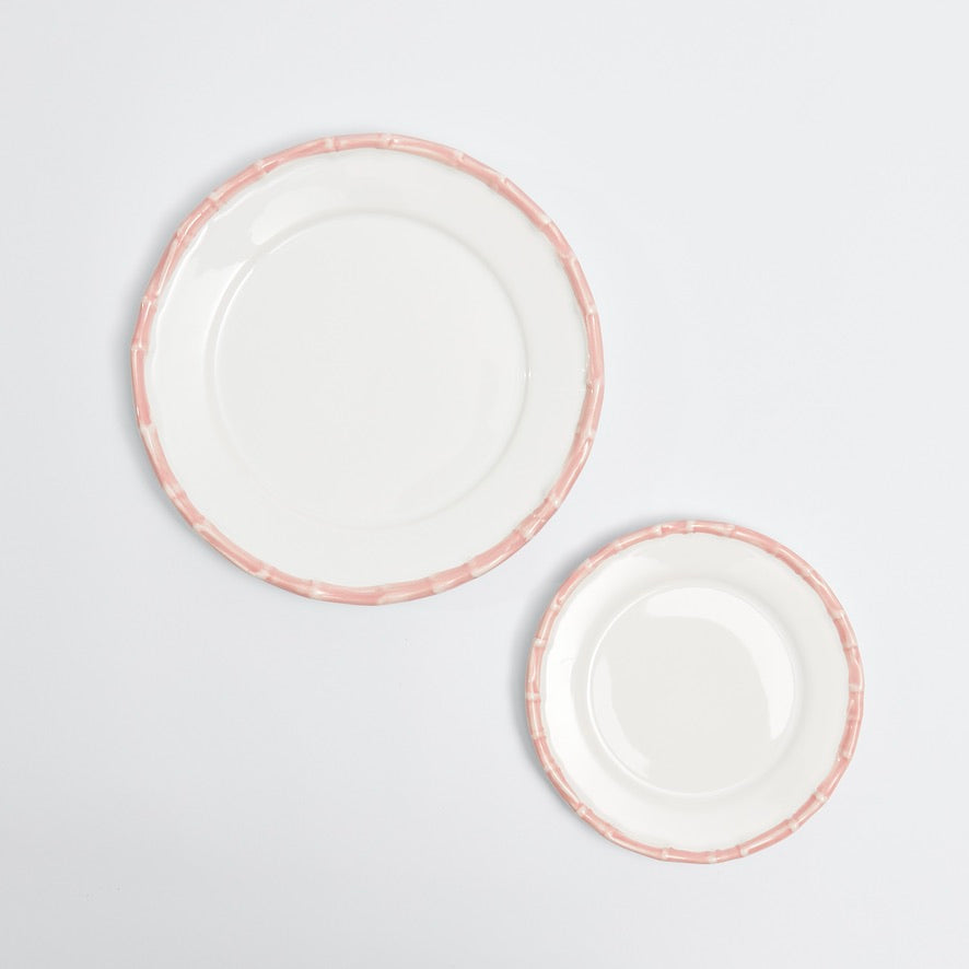 Voi Collective, Small Pink Bamboo Dinner Plate (1 piece)