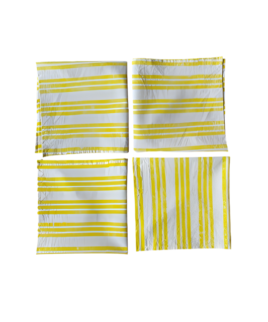 Nic Brittin, Set of Four Lemon Stripes Napkins