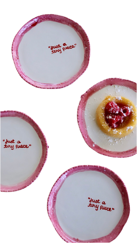 The Tiny Collection Dessert Plates, Set of Four