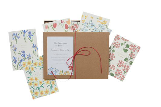 Sophie Harpley, 'The Language of Flowers, set of 10 cards'