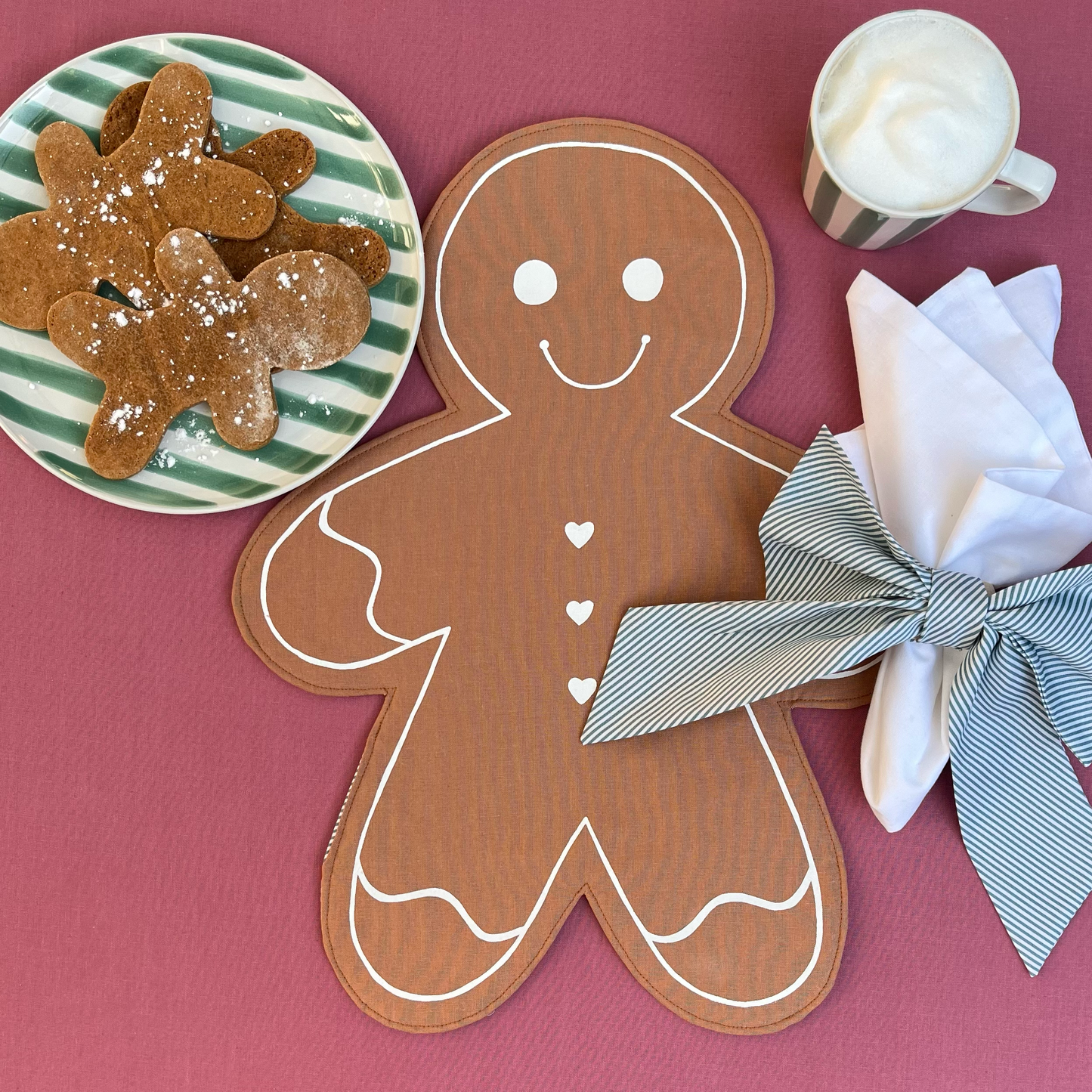 L'Amour des Bonbons, Gingerbread Cookie Placemat