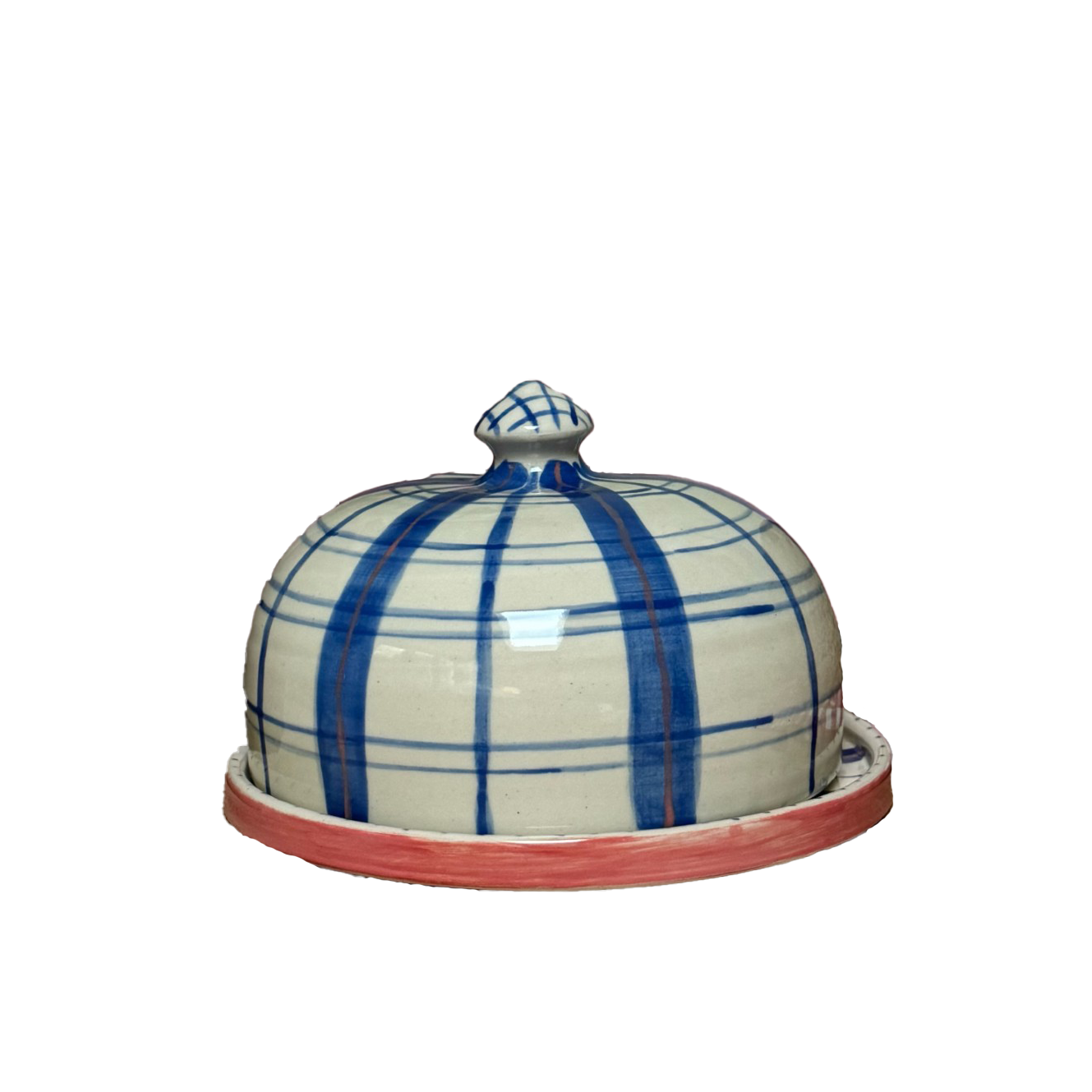 Jessie Morrison, Gingham Butter Dish