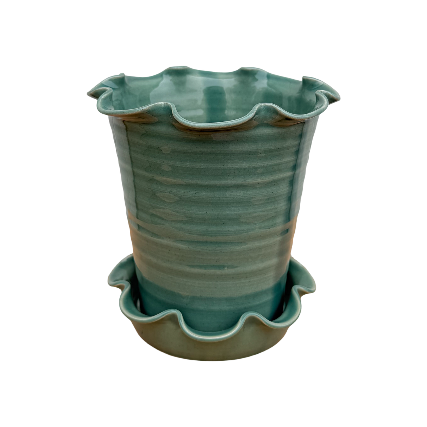 Domenica Marland x Paige Mitchell, Large Plant Pot in Pink or Green