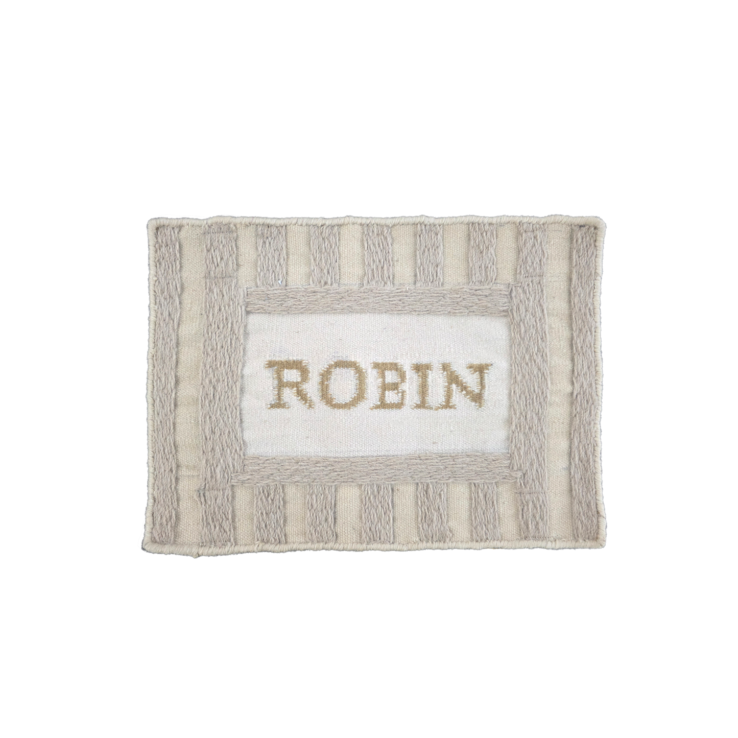 Sparrow and Grass, 'The Striped Embroideries Collection'