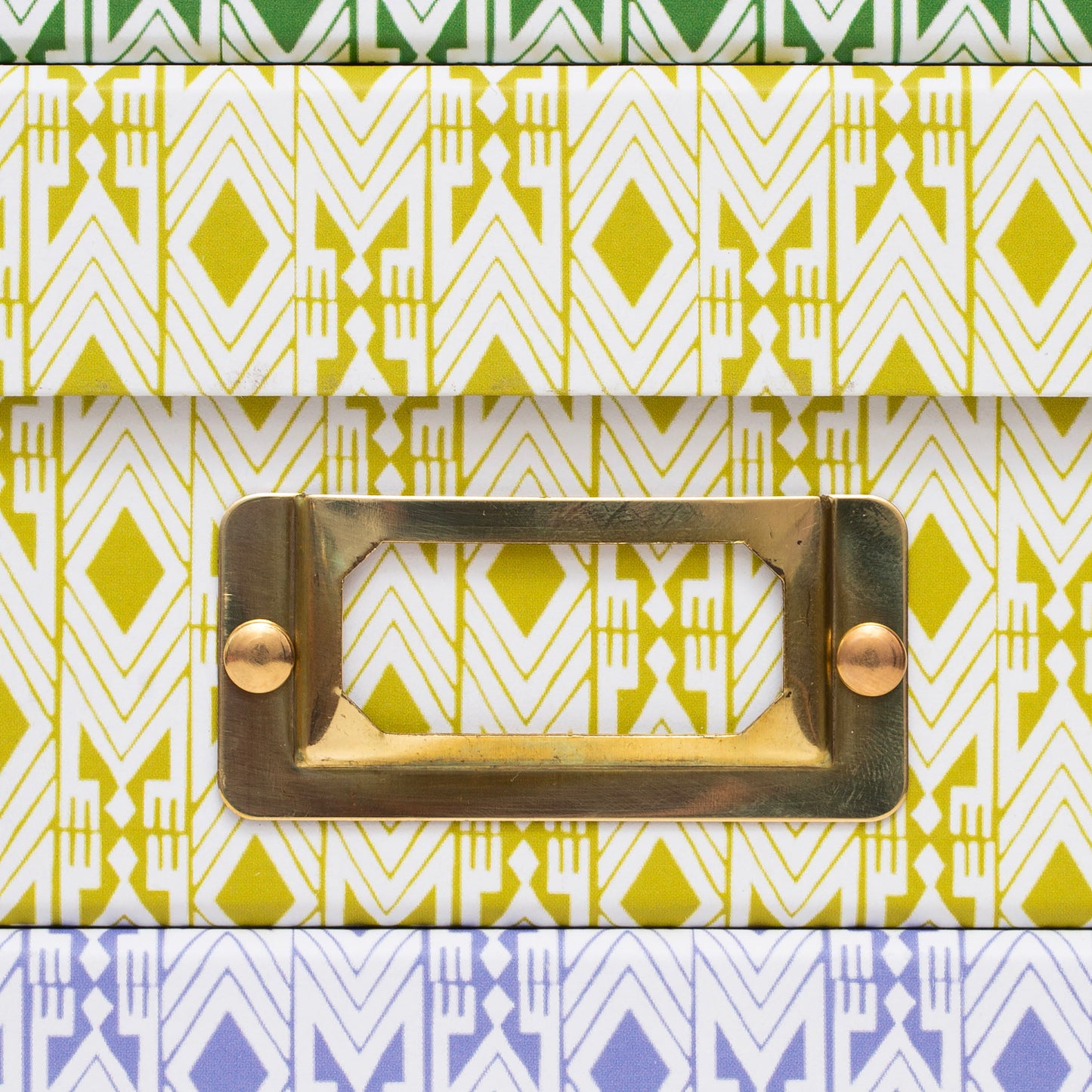 Dar Leone, Tijan Maize Yellow Lidded Portfolio Box