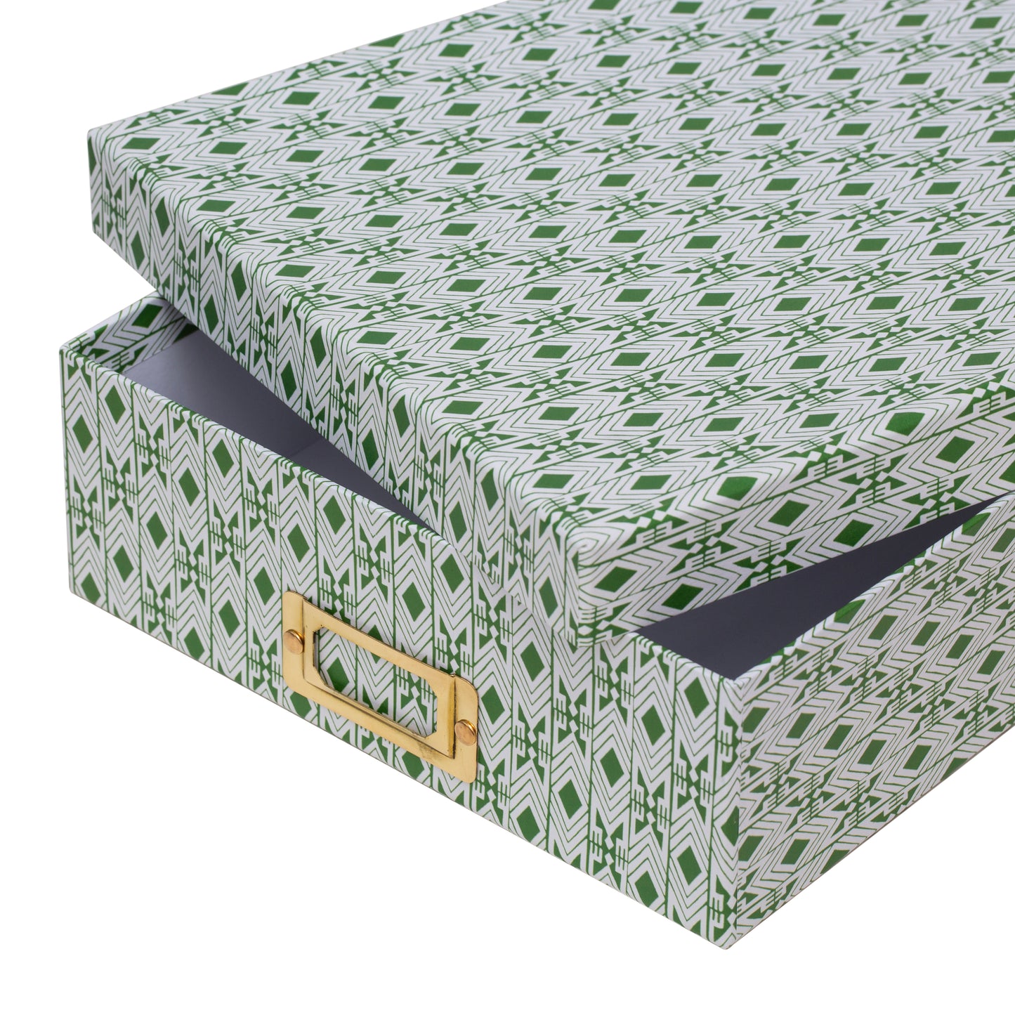 Dar Leone, Tijan Maize Green Lidded Portfolio Box