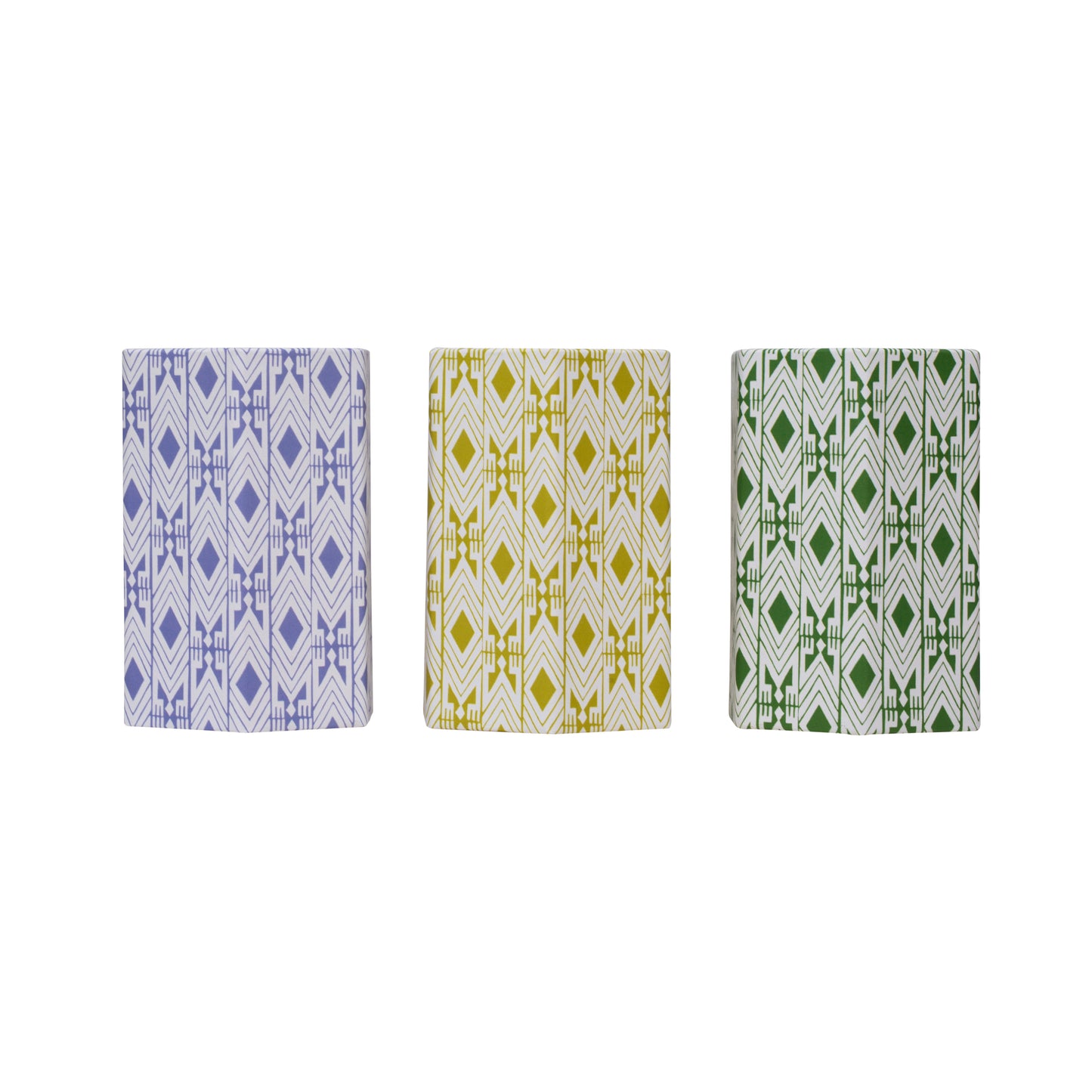 Dar Leone, Tijan Maize Violette Hexagonal Brush Pot