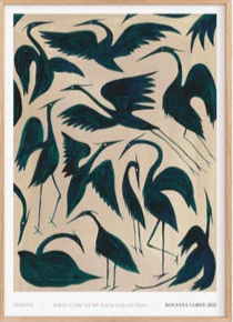Rosanna Corfe, Herons Print