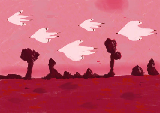 Kiera Black, 'Homecoming' Bird Print