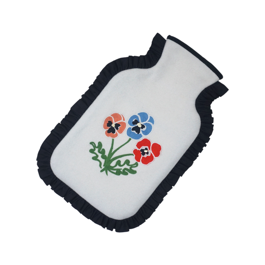 Lappliq, Winter Pansy Hot-water Bottle Cover