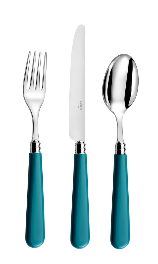 Turquoise Cutlery in Stainless Steel