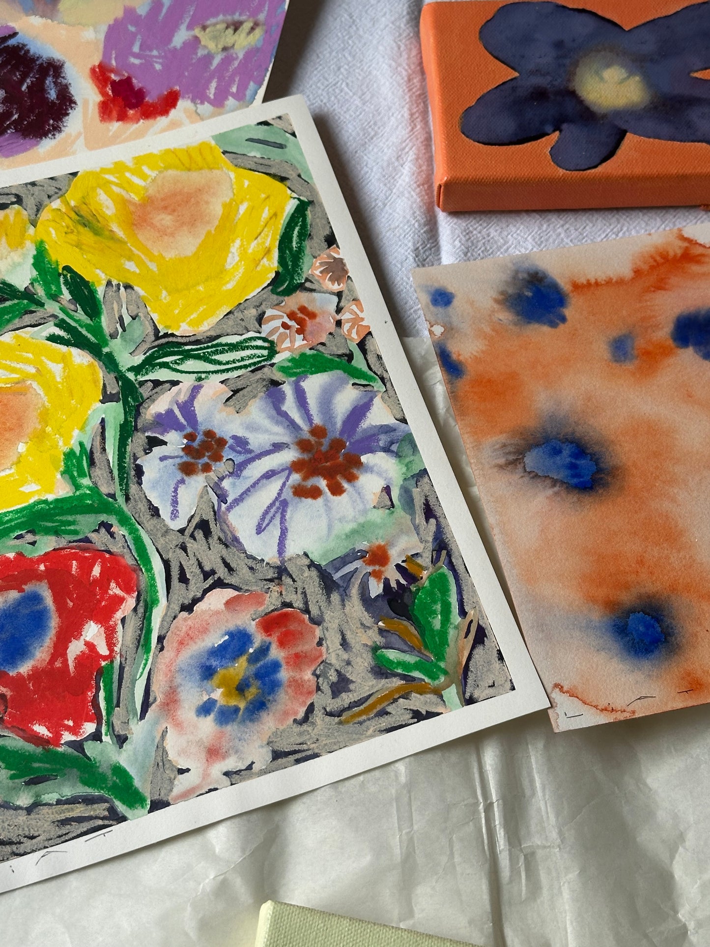 Liat Greenberg, 'Orange Flowers' 2026