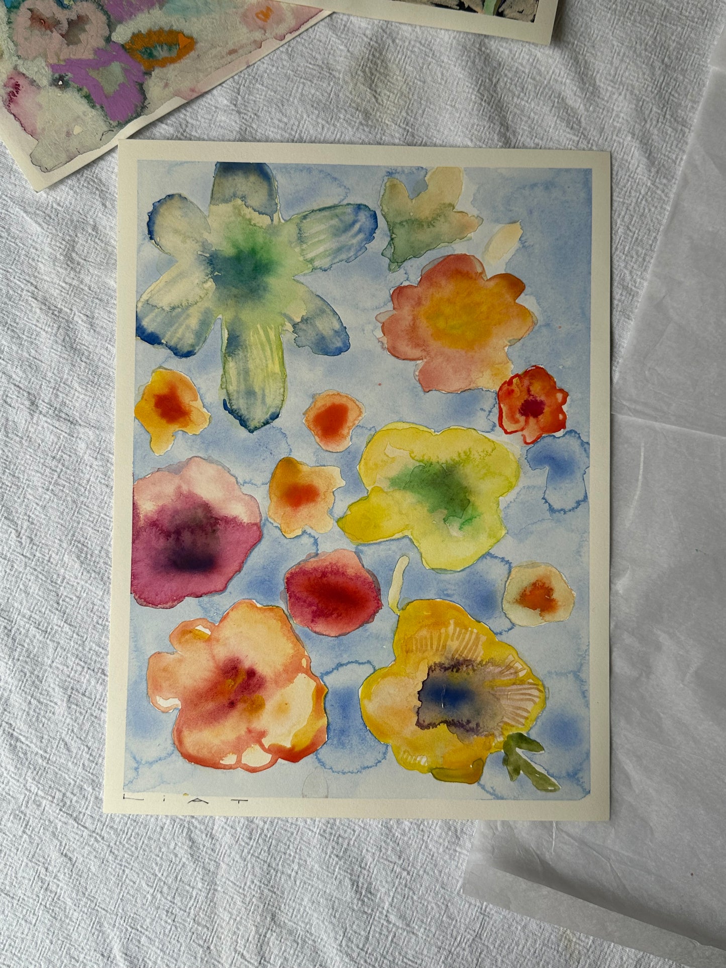 Liat Greenberg, 'Floating Flowers'