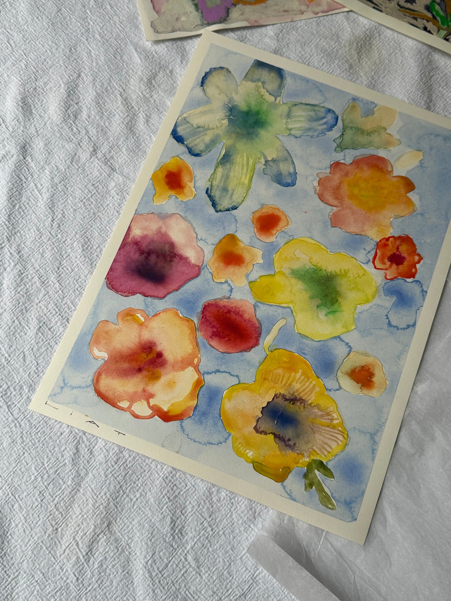 Liat Greenberg, 'Floating Flowers'
