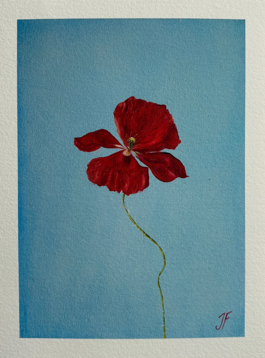 Jasmyn Fraser ‘Poppy print'