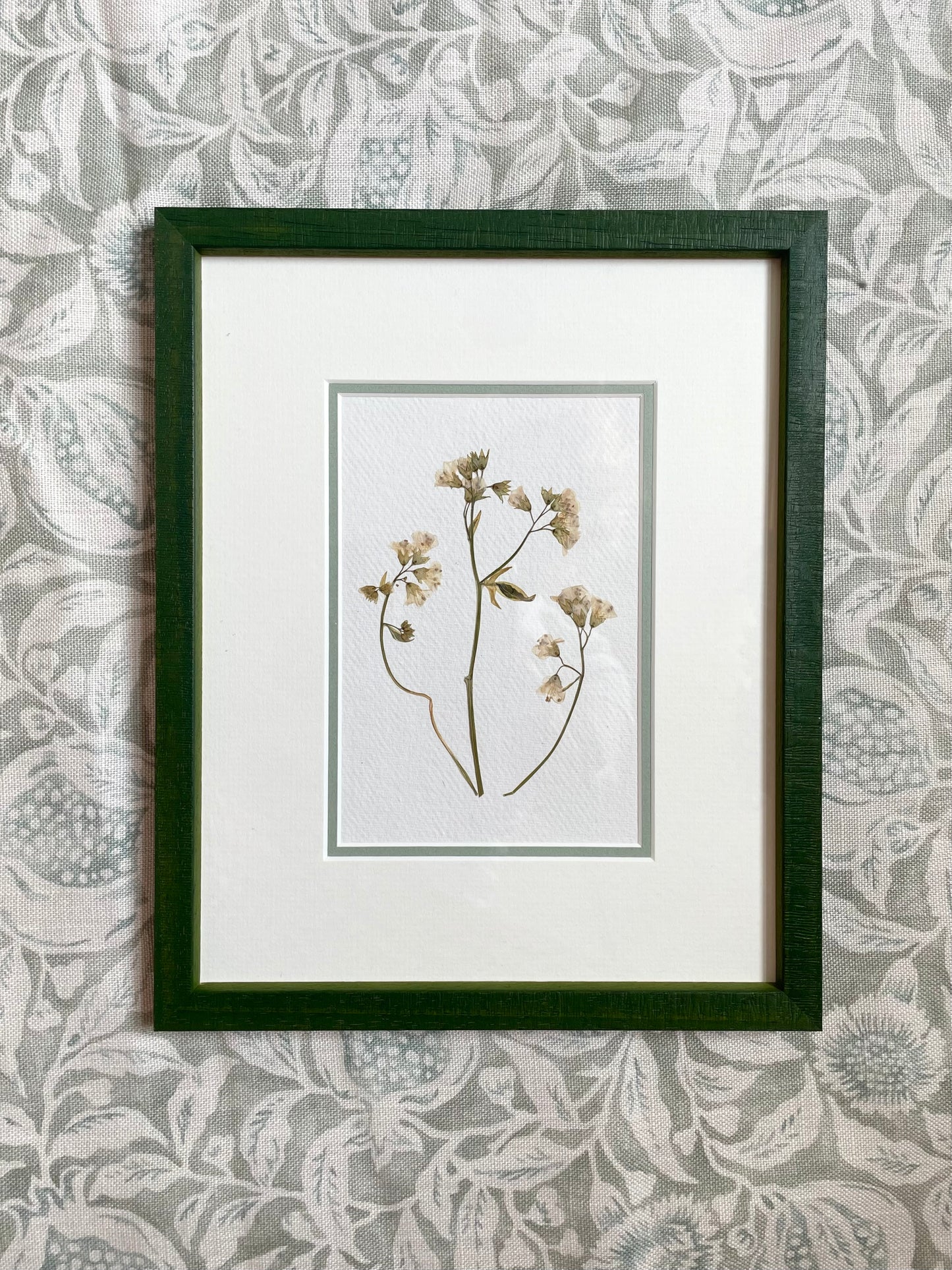 Clove at Home, ‘Botanical Pressing in Green IV' 2024