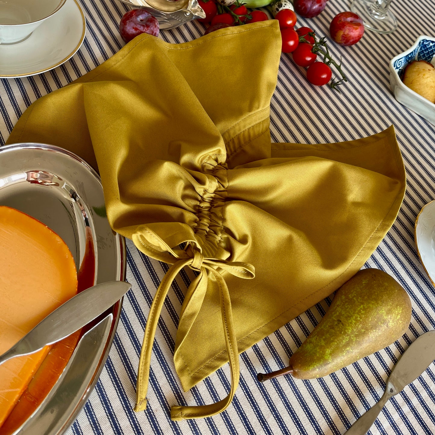 Tavolare, Eloisa Napkin Set Classic Mustard Set of Two