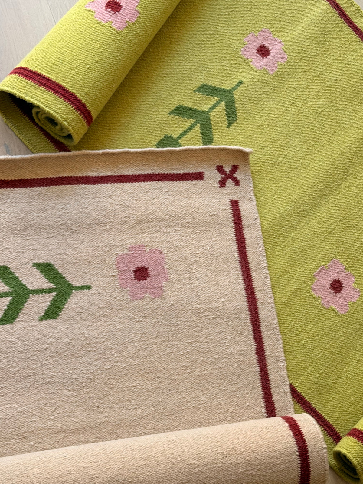 Domenica Marland x Sparrow & Grass Runner in Pistachio